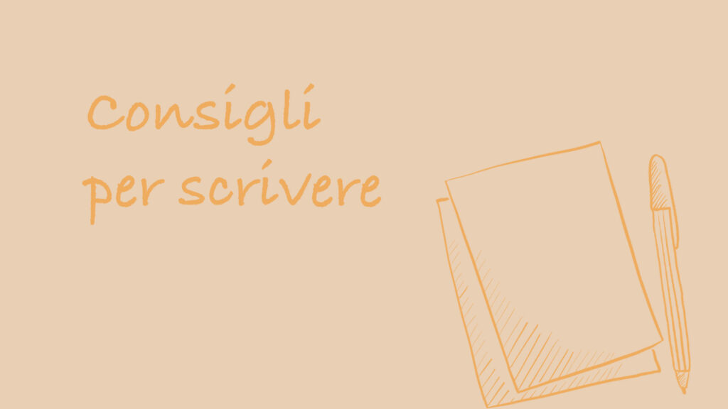 Consigli per scrivere